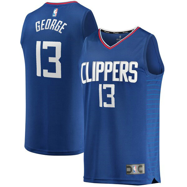 Maillot nba Los Angeles Clippers Icon Edition enfant Paul George 13 Bleu